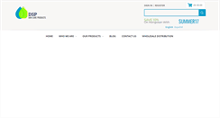 Desktop Screenshot of dspskincareproducts.com
